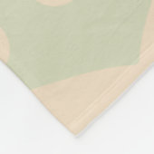  geometrisch patroon fleece deken (Hoek)