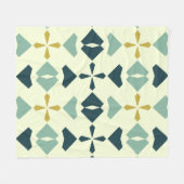  geometrisch patroon fleece deken (Voorkant (Horizontaal))