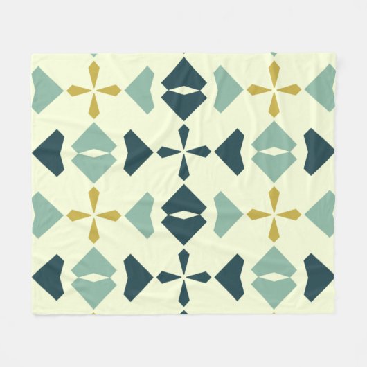  geometrisch patroon fleece deken (Voorkant (Horizontaal))