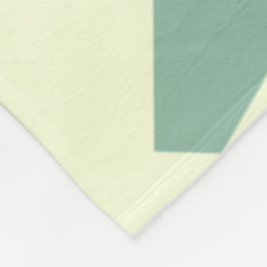  geometrisch patroon fleece deken (Hoek)