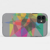 geometrisch patroon gelaagd kleurenkonofgeval Case-Mate iPhone case (Achterkant (horizontaal))