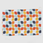 geometrisch patroon golfhanddoek (Horizontaal)