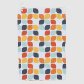  geometrisch patroon golfhanddoek (Voorkant)