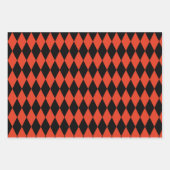 Geometrisch patroon Halloween Inpakpapier Vel (Voorkant 2)