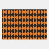 Geometrisch patroon Halloween Inpakpapier Vel (Voorkant)