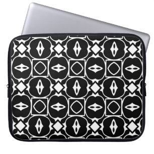 geometrisch patroon. Herhalingselementen Laptop Sleeve