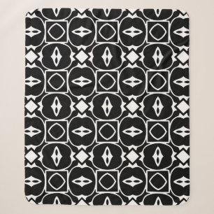 geometrisch patroon. Herhalingselementen Sherpa Deken
