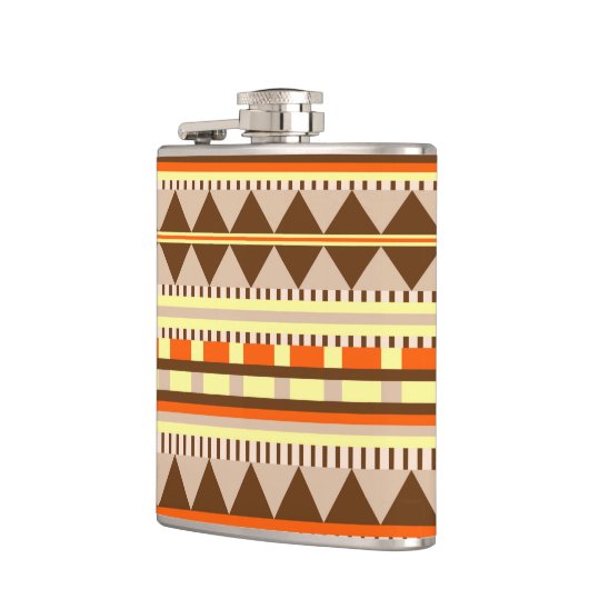 Geometrisch patroon heupfles (Links)