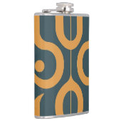 Geometrisch patroon heupfles (Rechts)