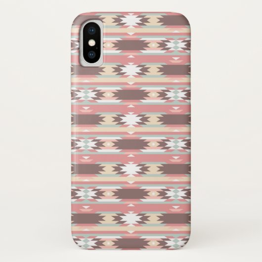 Geometrisch patroon in aztec-stijl 2 Case-Mate iPhone case (Achterkant)