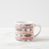 Geometrisch patroon in aztec-stijl 2 espresso kop (Rechts)