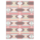 Geometrisch patroon in aztec-stijl 2 klembord (Achterkant)