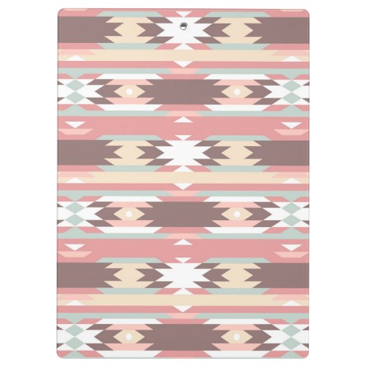 Geometrisch patroon in aztec-stijl 2 klembord (Achterkant)