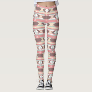 Geometrisch patroon in aztec-stijl 2 leggings
