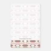 Geometrisch patroon in aztec-stijl 2 post-it® notes (Voorkant)