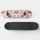 Geometrisch patroon in aztec-stijl 2 skateboard (Horizontaal)