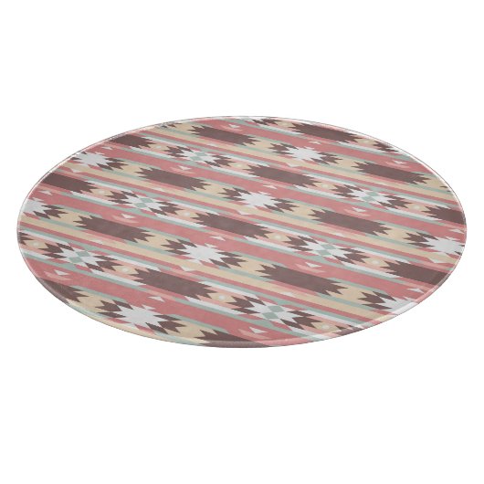 Geometrisch patroon in aztec-stijl 2 snijplank (Hoek)