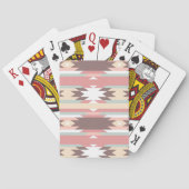 Geometrisch patroon in aztec-stijl 2 speelkaarten (Achterkant)