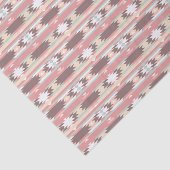 Geometrisch patroon in aztec-stijl 2 tissuepapier (Detail)