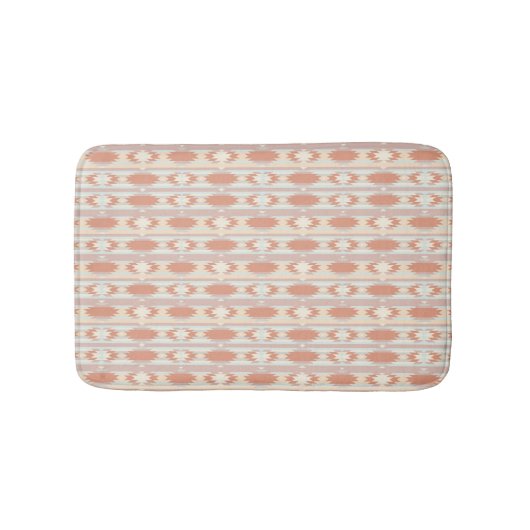 Geometrisch patroon in aztec-stijl 3 badmat (Voorkant)