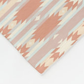 Geometrisch patroon in aztec-stijl 3 fleece deken (Hoek)