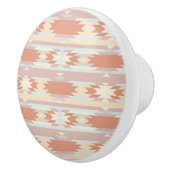 Geometrisch patroon in aztec-stijl 3 keramische knop (Rechts)