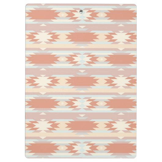 Geometrisch patroon in aztec-stijl 3 klembord (Achterkant)