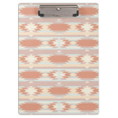 Geometrisch patroon in aztec-stijl 3 klembord (Voorkant)