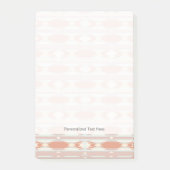 Geometrisch patroon in aztec-stijl 3 post-it® notes (Voorkant)