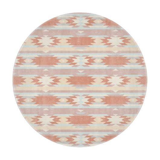 Geometrisch patroon in aztec-stijl 3 snijplank (Voorkant)