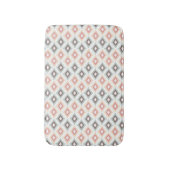 Geometrisch patroon in aztec-stijl badmat (Voorkant Verticaal)