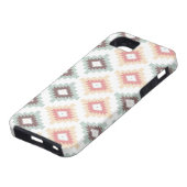 Geometrisch patroon in aztec-stijl Case-Mate iPhone case (Onderkant)