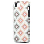 Geometrisch patroon in aztec-stijl Case-Mate iPhone case (Achterkant Links)