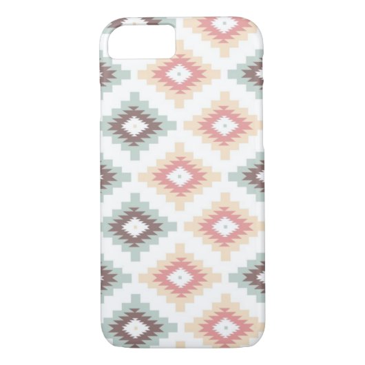 Geometrisch patroon in aztec-stijl Case-Mate iPhone case (Achterkant)