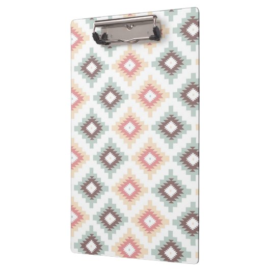 Geometrisch patroon in aztec-stijl klembord (Links)