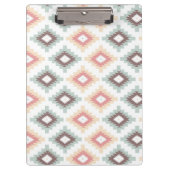 Geometrisch patroon in aztec-stijl klembord (Voorkant)