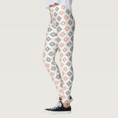 Geometrisch patroon in aztec-stijl leggings (Links)