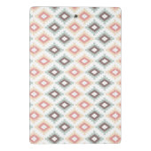 Geometrisch patroon in aztec-stijl mini klembord (Achterkant)