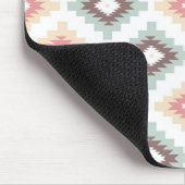 Geometrisch patroon in aztec-stijl muismat (Hoek)