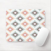 Geometrisch patroon in aztec-stijl muismat (Met muis)