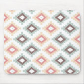 Geometrisch patroon in aztec-stijl muismat (Voorkant)