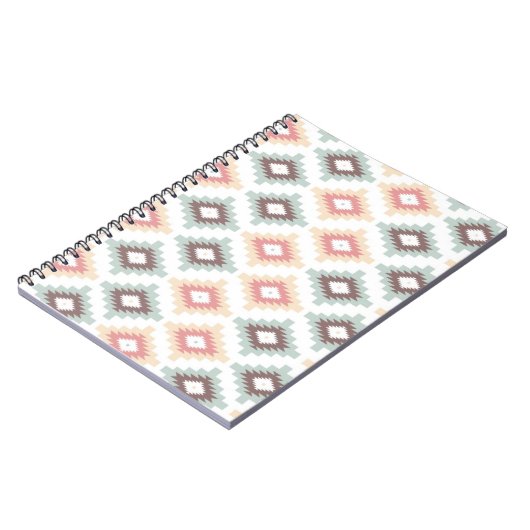 Geometrisch patroon in aztec-stijl notitieboek (Linkerzijde)