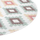 Geometrisch patroon in aztec-stijl snijplank (Hoek)