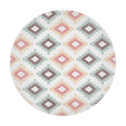 Geometrisch patroon in aztec-stijl snijplank (Voorkant)