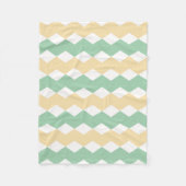 Geometrisch patroon in  fleece deken (Voorkant)