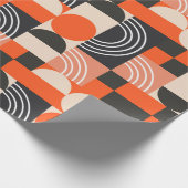 Geometrisch patroon in heldere kleurblokken. cadeaupapier (Hoek)