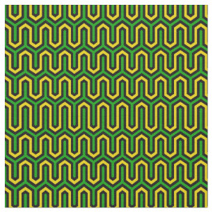 Geometrisch patroon in kleuren van de Jamaicaanse Stof