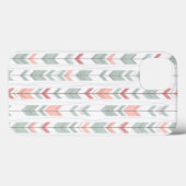 Geometrisch patroon in retrostijl Case-Mate iPhone case (Achterkant (horizontaal))