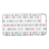 Geometrisch patroon in retrostijl Case-Mate iPhone case (Achterkant (Horizontaal))