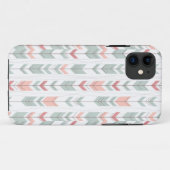 Geometrisch patroon in retrostijl Case-Mate iPhone case (Achterkant (horizontaal))